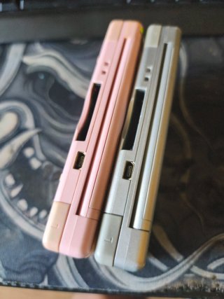 Lote 2 Nintendo DS Lite (Rosa y Plata)