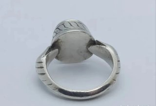 Anillo Plata 925 Étnico Lapislázuli