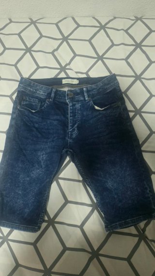 Pantalones cortos vaqueros