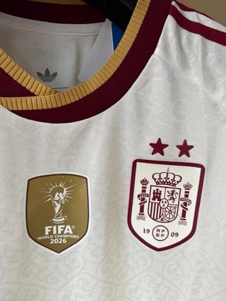 Camiseta España 2 Estrellas Talla L