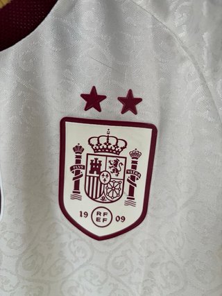 Camiseta España 2 Estrellas Talla L
