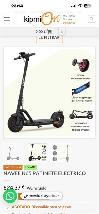 Patinete Navee N65