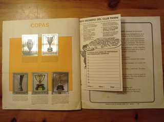 Álbum Panini Fútbol 88 Completo con Maradona