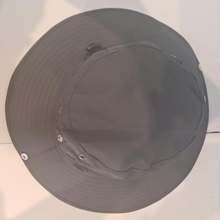 Cappello outdoor tesa larga grigio tortora