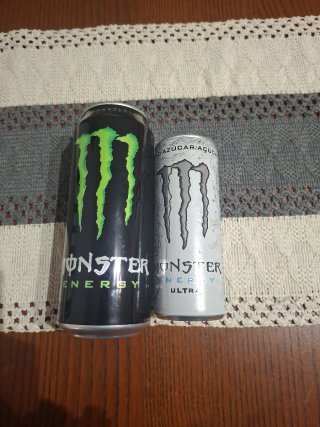Lata Monster Energy Ultra pequeña VACIA