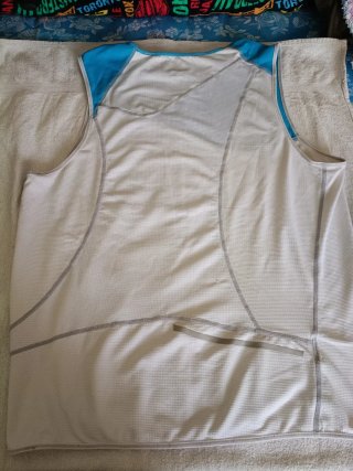 Camiseta Nike Azul y Blanca Talla M