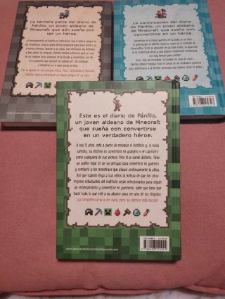 3 primeros libros saga Un aldeano pringao