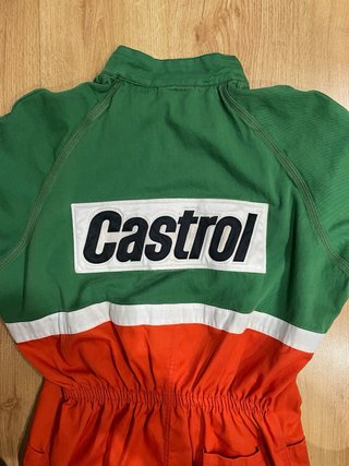 Mono Mecánico Vintage Castrol Talla 54