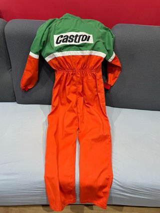 Mono Mecánico Vintage Castrol Talla 54