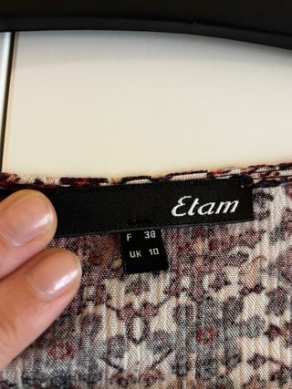 Vestido Etam bohemio talla 38
