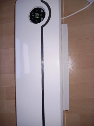 Calefactor de aire blanco