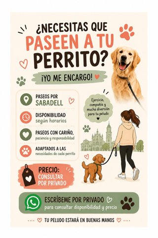 Pasear perros