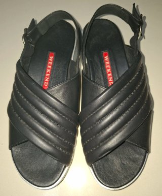 Sandalias WEEKEND BY PEDRO MIRALLES Negras/Plata