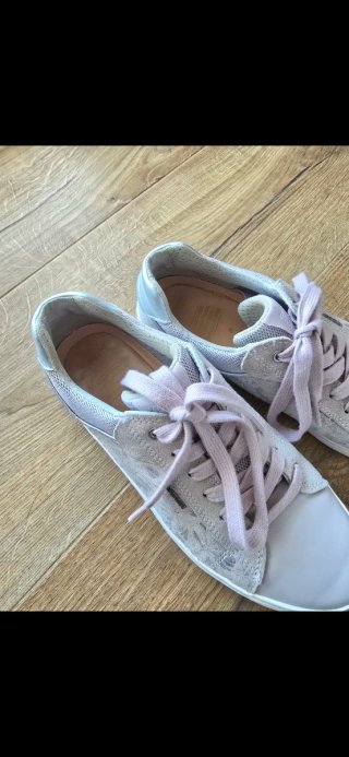Zapatillas Geox chica Rosa/Blanco
