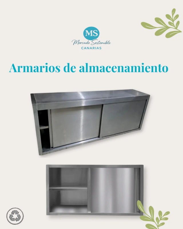 Despensa con puertas