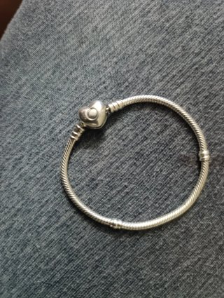 Pulsera Pandora Corazón Plata