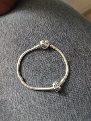 Pulsera Pandora Corazón Plata