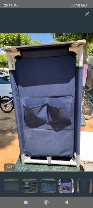 Mueble Camping Brunner Azul
