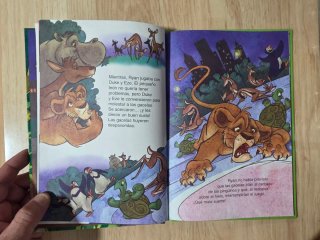 Clásico cuento Disney. "Salvaje the wild".Salvat.