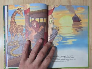 Clásico cuento Disney. "Salvaje the wild".Salvat.