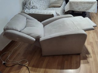 URGE Sillón relax eléctrico tapizado