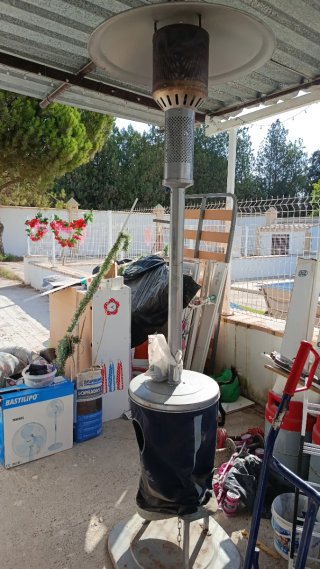Estufa de terraza exterior