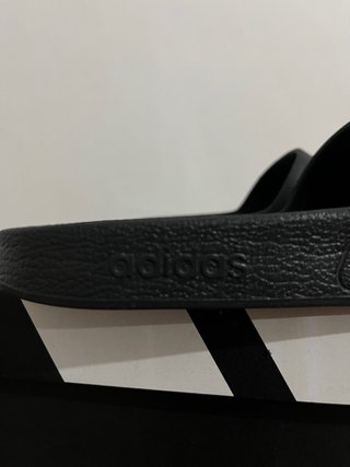 Chanclas Adidas Adilette Aqua Negras Talla