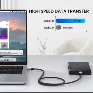 Cable USB C a Micro B Trenzado