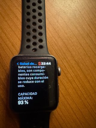 Apple Watch 3 Nike Negro/Verde