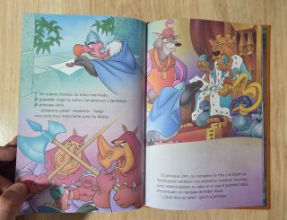 Clásico cuento Disney. "La carta de Robin Hood".