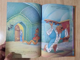 Clásico cuento Disney. "La carta de Robin Hood".