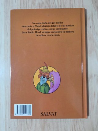 Clásico cuento Disney. "La carta de Robin Hood".