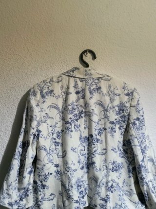 Chaqueta corta estampada floral