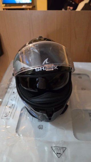 CASCO DE MOTO SHARK SPARTAN GT PRO RITMO CARBON TA