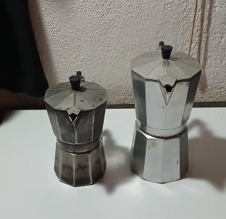 2 Cafeteras Italianas Oraley