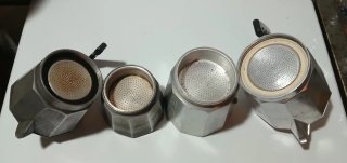 2 Cafeteras Italianas Oraley
