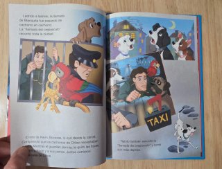 Clásico cuento Disney. "102 Dálmatas". Salvat.