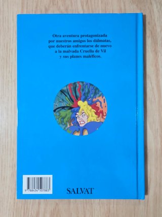 Clásico cuento Disney. "102 Dálmatas". Salvat.