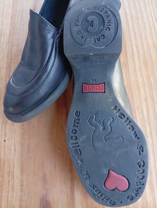 Zapatos Camper.Nimero 37 Negros