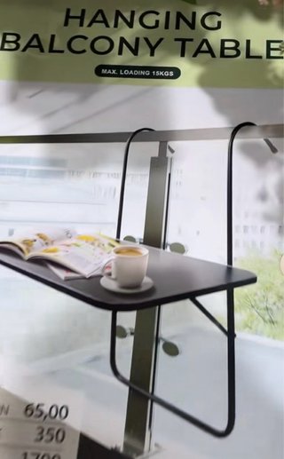 Mesa Balcón Plegable