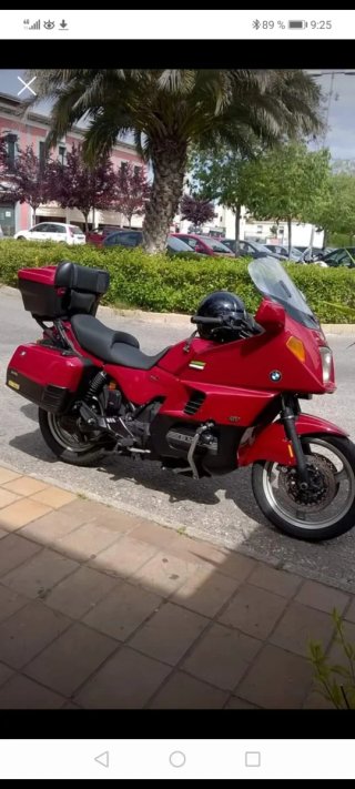 BMW K 1100 LT Roja