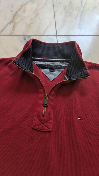 Jersey Tommy Hilfiger Rojo Talla M