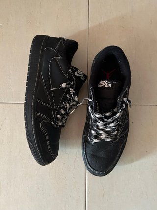 Nike Air Jordan Travis Scott Negro Blanco