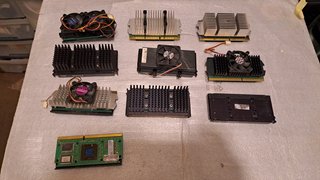Lotto 10 Processori Intel Pentium II Slot 1