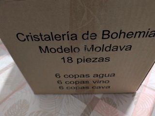 Copas de Cristal de Bohemia