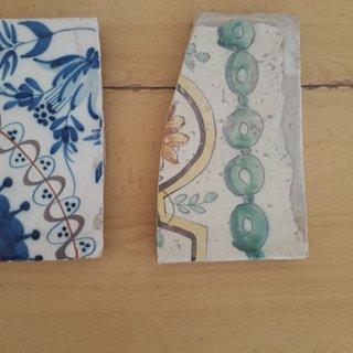 AZULEJOS ANTIGUOS BARRO SIGLO XIX