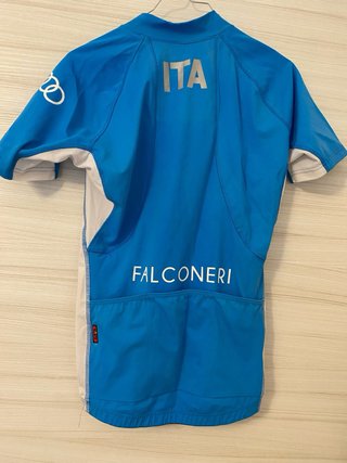 Maglia Ciclismo Kappa FISI Italia Audi