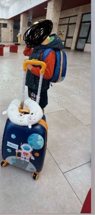 Maleta y Mochila Infantil Espacio