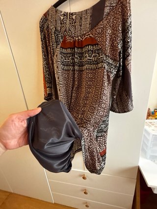 Vestido Morgan Étnico Talla L