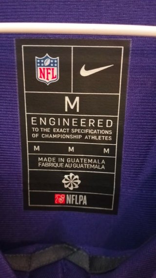 Camiseta NFL Vikings #4 Cook Talla M